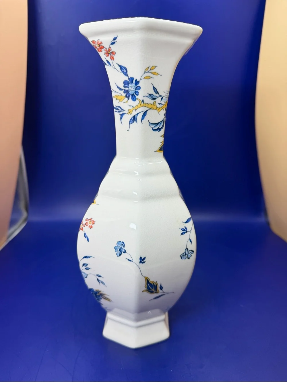 Crown Staffordshire Penang Vase. Fine Bone China.